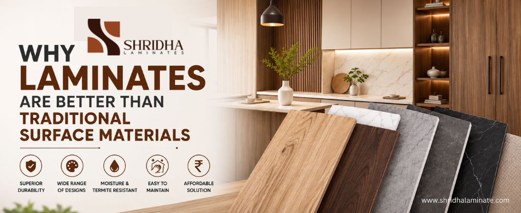 Why Laminates Are Better Than Traditional Surface Materials